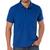 Kit 2 Camisas Polo Masculina Camiseta Gola Atacado Uniforme Azul royal