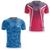 Kit 2 Camiseta Academia Masculina Dry Fit Musculação Fitness Funcional Atenas, Barça