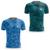 Kit 2 Camiseta Academia Masculina Dry Fit Musculação Fitness Funcional Atenas, Risc