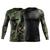 KIT 2 Camiseta Longa Térmica Blusa Esportiva Longa Rash Guard Corrida Jiu Jitsu Proteção UV Dry Fit Exército
