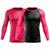 KIT 2 Camiseta Longa Térmica Blusa Esportiva Longa Rash Guard Corrida Jiu Jitsu Proteção UV Dry Fit Pink