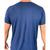 Kit 2 Camiseta Poliamida Malha Fria Corrida Masculina Camisa Azul, Marinho
