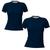 Kit 2 Camiseta T-Shirt Feminina Dry Fit Básica Lisa para Treinar Hos's Azul