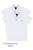 Kit 2 Camisetas Básicas Gola Polo Menino Infantil ReiRex Branco