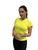 Kit 2 Camisetas Femininas Dry Fit Proteção UV 30+ 10 Amarelo