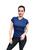 Kit 2 Camisetas Femininas Dry Fit Proteção UV 30+ 10 Azulm