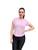Kit 2 Camisetas Femininas Dry Fit Proteção UV 30+ 10 Rosa