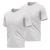 Kit 2 Camisetas Masculina Dry Manga Curta Proteção UV Slim Fit Básica Academia Treino Fitness Branco