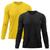 Kit 2 Camisetas Masculina Térmica Proteção Solar UV  50/  Academia Praia Esporte Dry Manga Longa Preto, Amarelo