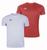 Kit 2 Camisetas Penalty X Masculino Vermelho, Branco
