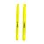Kit 2 canetas marca texto neon escolar papelaria moderna Amarelo