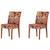 Kit 2 Capas de Cadeira Malha Lisa ou Estampada Decorativa Elegante Elástica Ajustável Elegante Bonita Acacia 442857