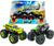 Kit 2 Carrinhos Furious Machine Monster Truck 1:64 Big Foot Fm010 ride, Grave digger