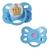 Kit 2 Chupetas Magnética Com Imã Embutido Para Boneca Reborn Azul bebê, Coroa