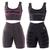 Kit 2 Conjuntos Top + Bermuda Short  Sublimado Suplex Caveirinhas, Faixa