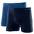 Kit 2 Cuecas Boxer Mash Masculina Microfibra Sem Costura Azul royal