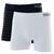 Kit 2 Cuecas Boxer Mash Masculina Microfibra Sem Costura Preto