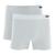 Kit 2 Cuecas Boxer Microfibra Mash 151.01 Masculino Branco