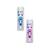 Kit 2 escovas mam de dentes macia infantil para bebes massageadora cabo ergonomico Azul 5, , Rosa 5