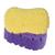 Kit 2 Esponjas Para Banho Pack Promo Macia Soft Marco Boni Roxo, Amarelo