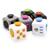 Kit 2 Fidget Toy Cube Cubo Mini Clicke Anti Stress Ansiedade Colorido