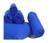 Kit 2 Fronhas + 1 Lençol de Malha Casal 20 cm de altura Venesa Azul Royal