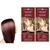 Kit 2 Henna Indiana Natural Creme Para Os Cabelo Surya Cores 2 Vinho