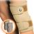 Kit 2 Joelheira Compressão Ortopédica Articulada Confortável Esportiva Protetora Bege