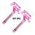 Kit 2 Lança Confetes Papel Metalizado Várias Cores Pétalas de Rosa