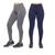 Kit 2 leggings feminina adulto lisa basica suplex fitness uniforme academia ginástica trabalho Cinza, Azul