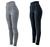 Kit 2 leggings montaria plus size peluciada AZUL AZUL G3 Cinza preto