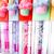 Kit 2 lip gloss hidratante glitter detalhe bolinho divertido Sortidos