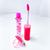 Kit 2 lip gloss infantil com anelzinho de frutinha Sortidas