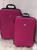 Kit 2 malas de viagem M, P 23kg e  10kg medida de bordo Rosa