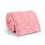 Kit 2 Mantas Cobertor Casal Soft Microfibra Macia Canelado Rosa