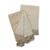 Kit 2 Mantas Poltrona Xale para Sofá e Cama Grande Decoração Luxuosa 1,60mx1,40m Paris Bege