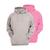 Kit 2 Moletons Masculino Ragor Algodão Capuz Bolso Conforto Cinza, Rosa