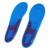 Kit 2 Palmilha Silicone Gel Ortopédica Anti Impacto Pés Calcanhar Calcanheira Esporão Tendão de Aquiles Azul