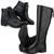 Kit 2 Pares Bota Casual Neway Cano Longo e Cano Curto Preto Preto