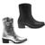 Kit 2 Pares Bota Feminina Texana Estilosa Cano Curto Confortável Country Quentinha Luxo Tendência Preto, Prata