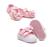 Kit 2 Pares Tênis de bebê + Sandália Infantil Menina Verão Baby kids Tênis rosa, Sapat, Rosa