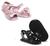 Kit 2 Pares Tênis de bebê + Sandália Infantil Menina Verão Baby kids Sand, Rosa, Sand, Preto