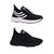 Kit 2 Pares Tênis Esportivo Masculino Marathon New Fast 33Y Preto, Preto