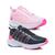 Kit 2 Pares Tenis Feminino Academia Corrida Caminhada Leve Preto, Rosa