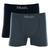 Kit 2 Peças Cueca Mash Boxer Sem Costura Microfibra Preto 01