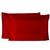 Kit 2 porta travesseiro ultrassonico matelado floral Vermelho
