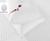 Kit 2 Protetor Capa de Travesseiro Impermeável 70cm x 50cm Branco