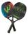 Kit 2 Raquetes Profissional 3k Beach Tennis 100% Carbono  Energy, Sunstroke