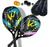 Kit 2 Raquetes Profissional 3k Beach Tennis 100% Carbono  Pink, Azul