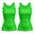 KIT 2 Regata Feminina Fitness Térmica Treino Academia Exercício Funcional Esportiva Mulher Girl Corpo Premium Verde
